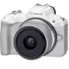 Image de Canon EOS R50 24,2MP WiFi Blanc + Objectif RF-S 18-45mm F4.5-6.3 IS STM en occasion ou reconditionné