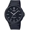 Image de MW-240-1EVEF Montre mixte quartz résine noire 48mm
