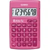 Image de Casio Petite FX rose - Calculatrice de poche 8 chiffres - École primaire