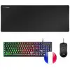 Image de Mars Gaming MCPX Combo Gaming Clavier + Souris + Tapis de Souris XXL Noir en occasion ou reconditionné
