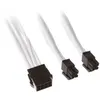Image de Silverstone câble EPS 12V 8 pins (4+4) - Blanc