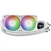 Image de Gamdias Kit watercooling AIO Aura GL Digital - 240 mm - Blanc