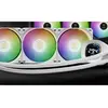 Image de Gamdias Kit watercooling AIO avec écran numérique Aura GL Digital - 360 mm - Blanc