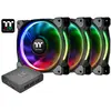 Image de Thermaltake Ventilateur Riing Plus 12cm RGB TT Premium / Pack de 3