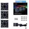 Image de Lian Li Uni Fan TL120 LCD (noir) - Pack de 3