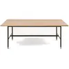Image de Table de Repas Design Jugend 200cm Chêne