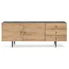 Image de Buffet 2 Portes & 3 Tiroirs Jugend 180cm Chêne
