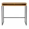 Image de Bureau Design Frame 100cm Chêne & Noir