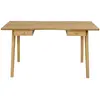 Image de Mes Bureau scandinave avec caisson - Chêne naturel