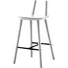 Image de Chaise de bar grise 65 mc Naïve - Emko
