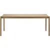 Image de Table de salle à manger en chêne Citizen, 180x85cm - Emko