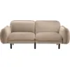 Image de Canapé 2 places en velours beige Bean - Emko