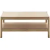 Image de Table basse en chêne naturel 93x53 cm Citizen - Emko