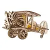 Image de Puzzle 3D mini biplan en bois Ugears