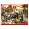 Image de Icm maquette canon 7,62 cm Pak 36 avec équipage allemand 1/35