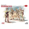 Image de Icm maquette figurines infanterie américaine 1917 1/35