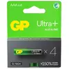 Image de Gp batteries Piles alcalines Ultra Plus - 4 unités - AAA - 1,5 V