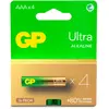 Image de Gp batteries Piles alcalines Ultra AAA - 4 piles