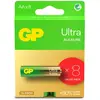 Image de Gp batteries Piles alcalines Ultra - AA, lot de 8