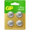 Image de Gp Pile bouton lithium Ultra - CR2430 - 4 piles