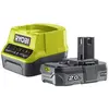 Image de Ryobi kit chargeur et batterie 18V - 2 Ah