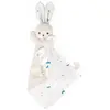 Image de Kaloo doudou lapin carré en micro-velours
