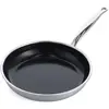 Image de Poêle 30 cm inox triply revêtement céramique - Première
