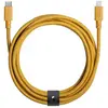Image de Native Union Eco Belt USB-C vers Lightning - Jaune