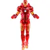 Image de Hot toys figurine Iron Man 2 Mark IV holographique