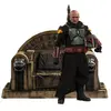 Image de Hot toys Figurine 1/6 Star Wars Boba Fett trône Deluxe