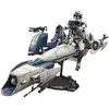 Image de Hot toys figurine Star Wars Clone Trooper & BARC Speeder