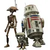 Image de Hot toys Figurines Star Wars R5-D4, Pit Droid et BD-72