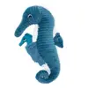 Image de Les deglingos doudou hippocampe en velours