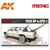 Image de Meng maquette pick-up avec ZPU-1 1/35