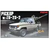 Image de Meng maquette camion pick-up ZU-23-2 - Bleu