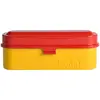 Image de KODAK Film Case (135) - Boîtier Compact en Acier pour 5 Rouleaux de Film 135 mm, Capot Amovible, Design Années 70, Protection Poussière et Humidité - Rouge