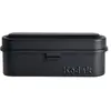 Image de KODAK Film Case (135) - Boîtier Compact en Acier pour 5 Rouleaux de Film 135 mm, Capot Amovible, Design Années 70, Protection Poussière et Humidité - Noir