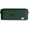 Image de KODAK Film Case (135) - Boîtier Compact en Acier pour 5 Rouleaux de Film 135 mm, Capot Amovible, Design Années 70, Protection Poussière et Humidité - Olive