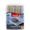 Image de Maxell Lot de 24 piles alcalines LR03 AAA 1,5 V