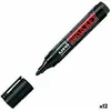 Image de Feutres Uni-Ball Prockey PM-122 Noir (12 Unités)