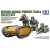 Image de Tamiya équipe de pionniers allemands avec Goliath 1/35