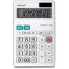 Image de Sharp EL320WB Calculatrice Bureau - Blanc