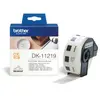 Image de Brother DK-11219 Rouleau de 1200 Étiquettes Rondes Blanches Ø 12 mm