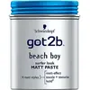 Image de Pasta texturizante - Schwarzkopf - Got2b Beach Boy - 100 ml - Effet surfer - Fini mat
