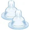 Image de MAM Tétine Silicone +0m Débit 1 Lent 2 unités