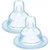 Image de Tétine MAM anatomique en silicone - Débit 3 rapide - Lot de 2