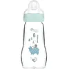 Image de MAM Biberon Verre Nature - 260ml - Aqua - Tétine Débit 2