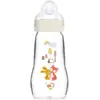 Image de MAM Biberon Verre Blanc 1er ge Tétine Débit 2 260 ml