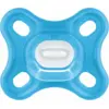Image de MAM Comfort Sucette Silicone Bleu 0 Mois et + x 2