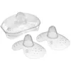 Image de MAM Embout de sein Taille M - Silicone - Boîte de stérilisation X2 blanc